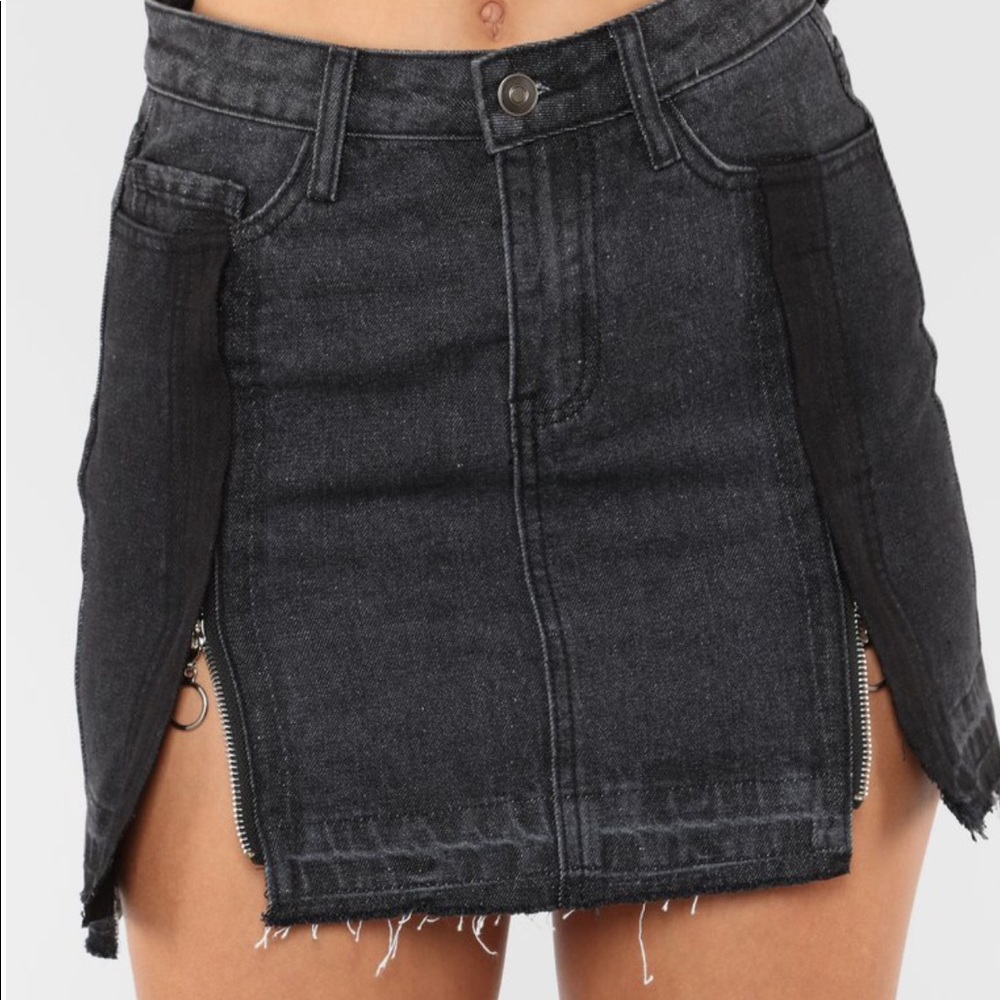 Fashion nova Benny denim skirt